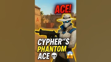 CYPHER’s INSANE ACE on BIND 😱 | Phantom God Mode 🔥 | Valorant Epic Moment #Shorts