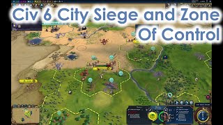 How to Siege a City - Civ 6 and Zone of Control Mechanics screenshot 5