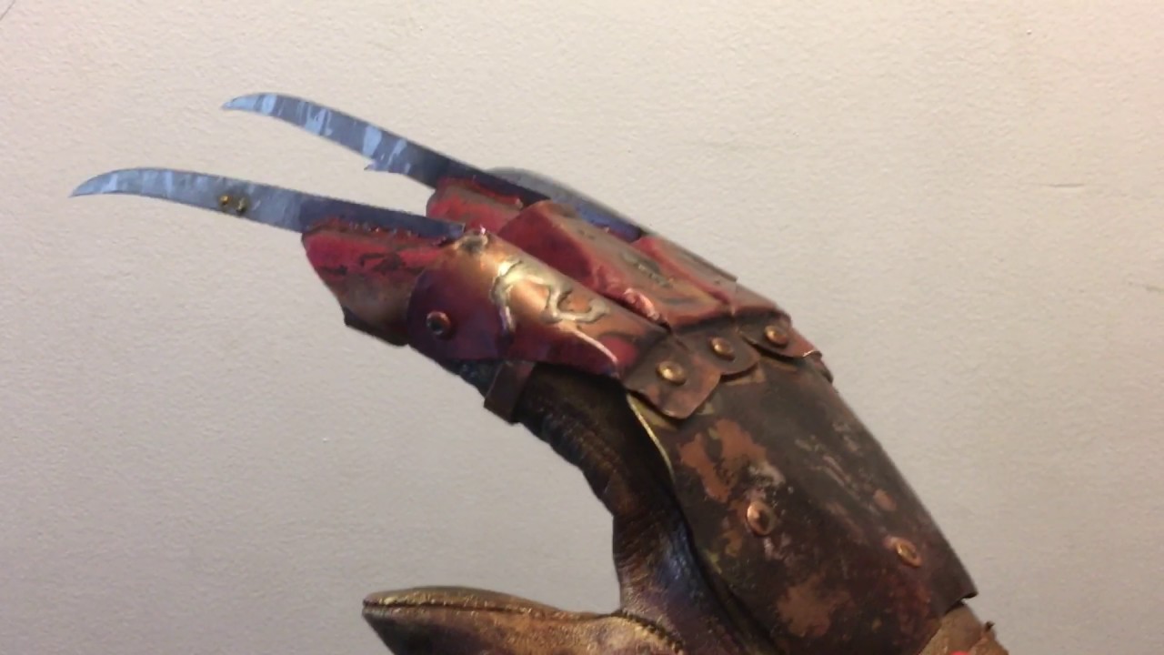 Mike Becker pt4 prototype template glove - YouTube