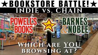 Tour World's Largest bookstores | Indie vs. Chain | 4K POV with Commentary | Powell's vs. B&N