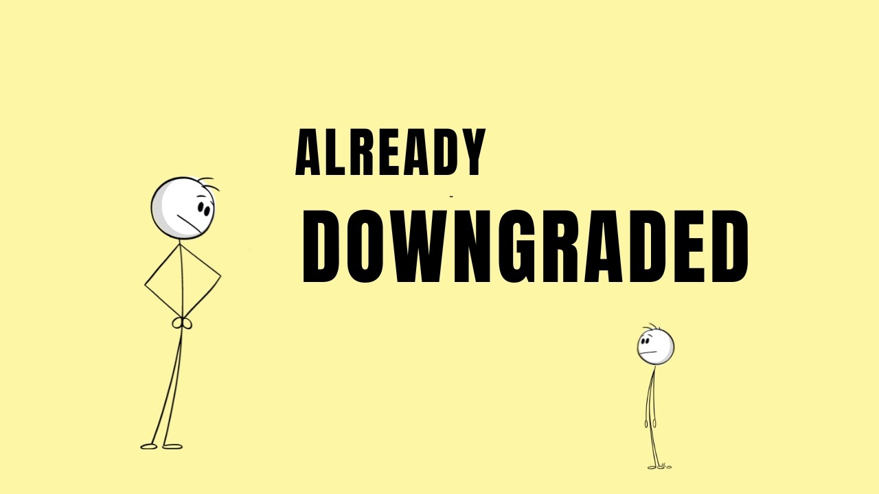 You’re Already Being Downgraded — You Just Don’t Feel It Yet