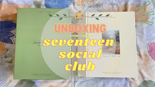 unboxing seventeen social club : carat photobook set: da capo & al fine 🍃 | carat vlog
