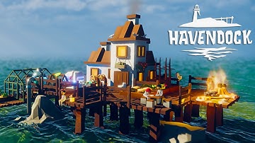 NEW COZY GAME | Building a colony on the ocean (FROM NOTHING!)