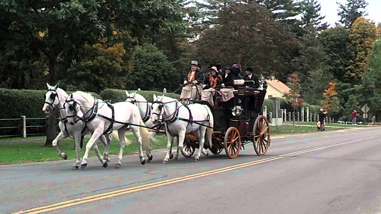 Carriage parade, Stockbridge, Massachusetts (1) YouTube