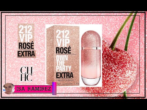 CAROLINA HERRERA 212 VIP ROSE EXTRA Reseña de perfume - SUB
