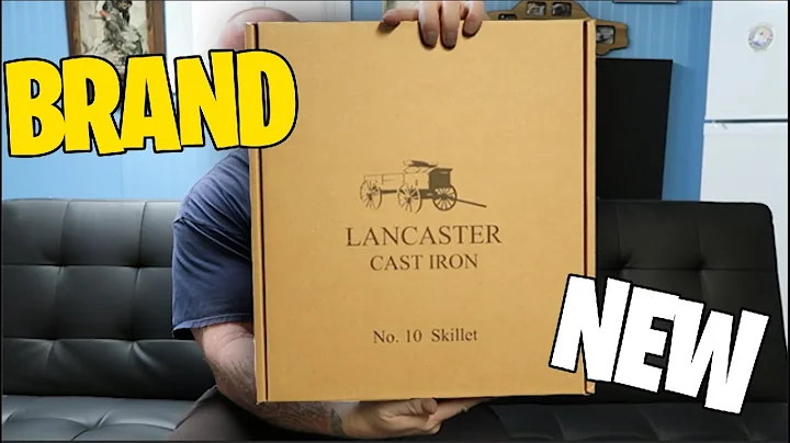 LANCASTER CAST IRON SKILLET #10 *BRAND NEW*