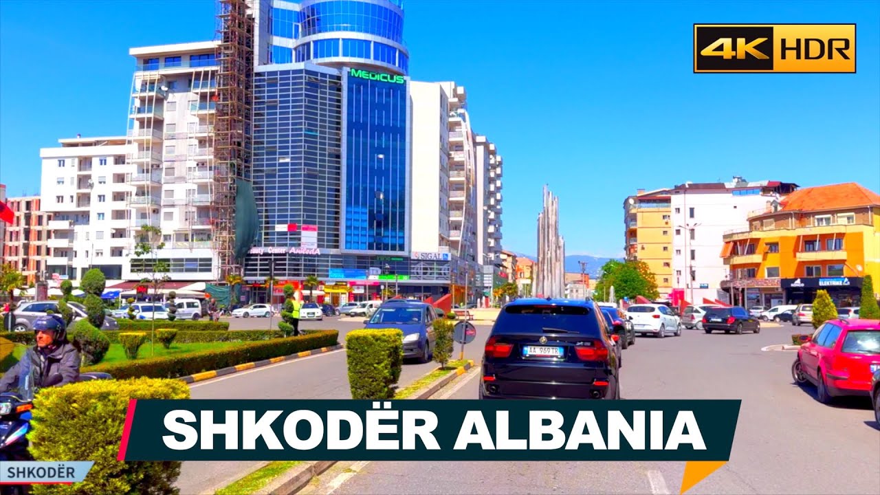 Shkodër 🇦🇱 Shkodra Drone Aerial 4K | Albania Shqipëria #shkodra