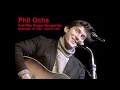 Phil ochs  und seine lieder  ankndigungsfr das treibhaus