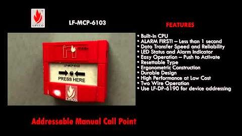 Manual Call Point LIFECO