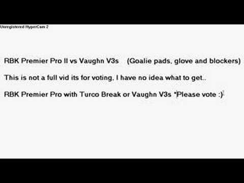 RBK Premier Pro II vs Vaughn V3s