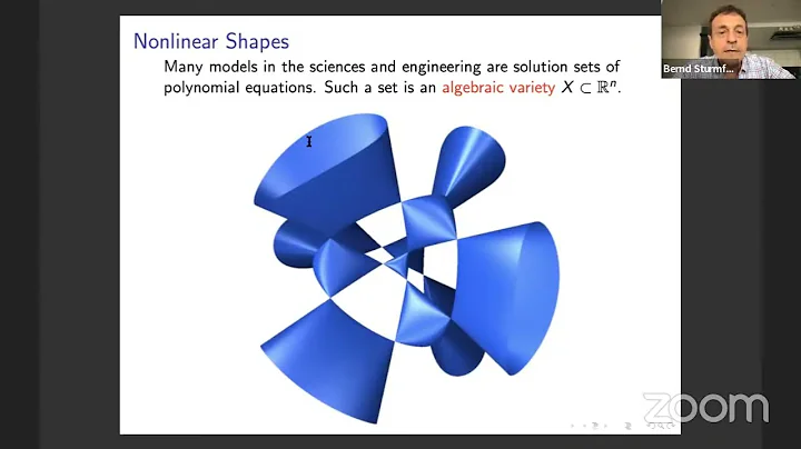 Bernd Sturmfels: Beyond Linear Algebra