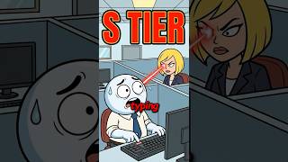 Reply-All Disaster Tier List #shorts #CorporateLife #OfficeHumor #9to5