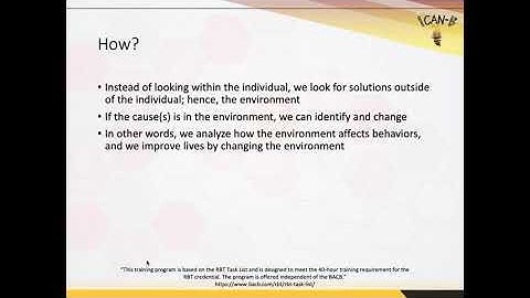 What is Applied Behavior Analysis?