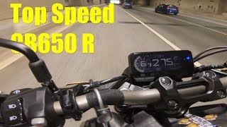 Максималка Honda CB650R 2019 - Top Speed of Honda CB650 R Neo Sports Cafe, Full Throttle,HSTC On/Off