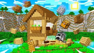 THIS MINECRAFT HOUSE BUILDS ITSELF! screenshot 1