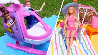 Барби про кукол Barbie  лучшие серии на отдыхе сборник видео для девочек