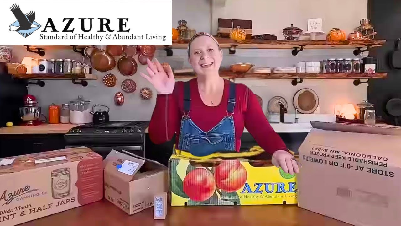 From Azure to Alaska! Canning Fresh Peaches and Making Delicious Pie Filling!