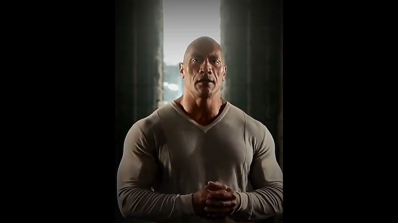 Dwayne  Johnson  BlackAdam  The Rock  Dc Universe  Whatsapp Status    