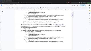 Tutored Concept IEE380 - Binomial Distribution