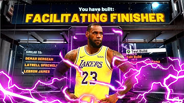 NEW MOST OVERPOWERED SMALL FORWARD BUILD in NBA 2K20! BEST FACILITATING FINISHER BUILD in NBA 2K20!