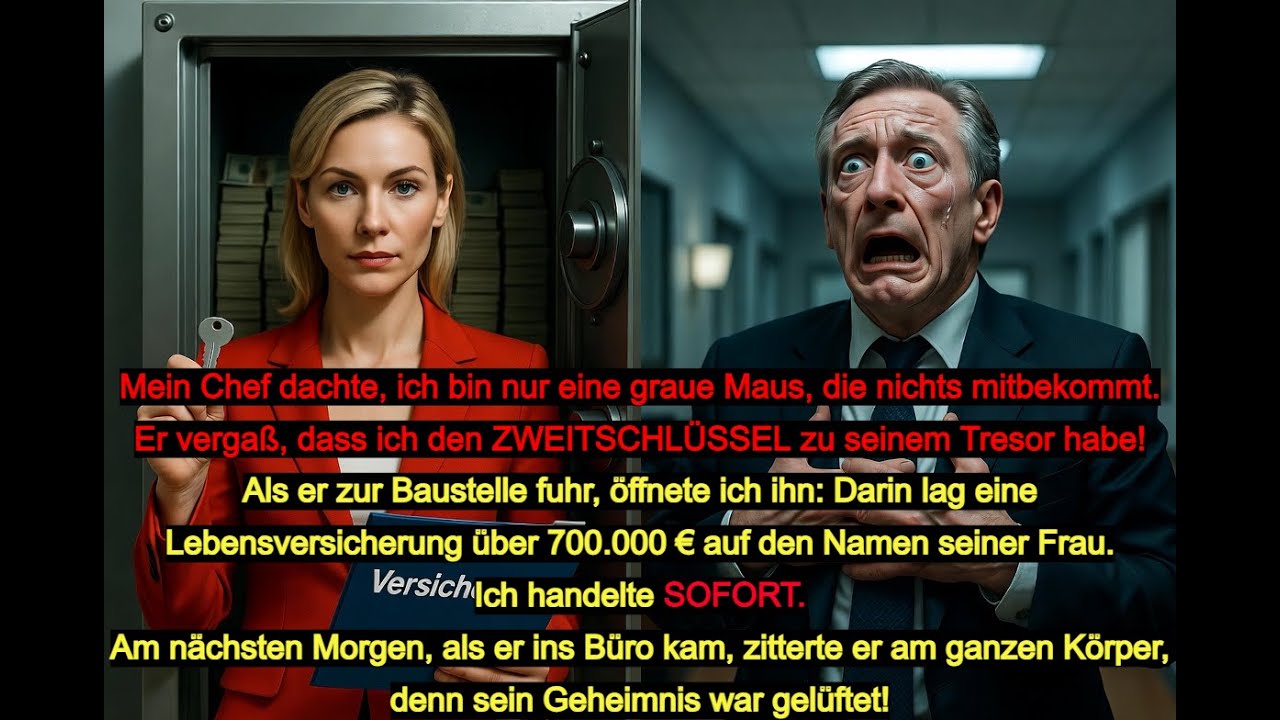 "Graue Maus"? Ich öffnete seinen Tresor & fand 700.000€! 2 Stunden später holte ihn die Polizei! 🚓