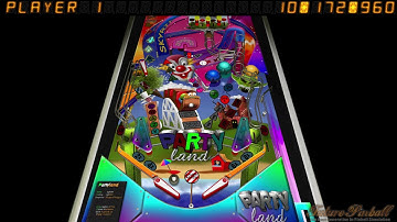 Partyland - Digital Illusions(Pinball Fantasies - Amiga) - Future Pinball