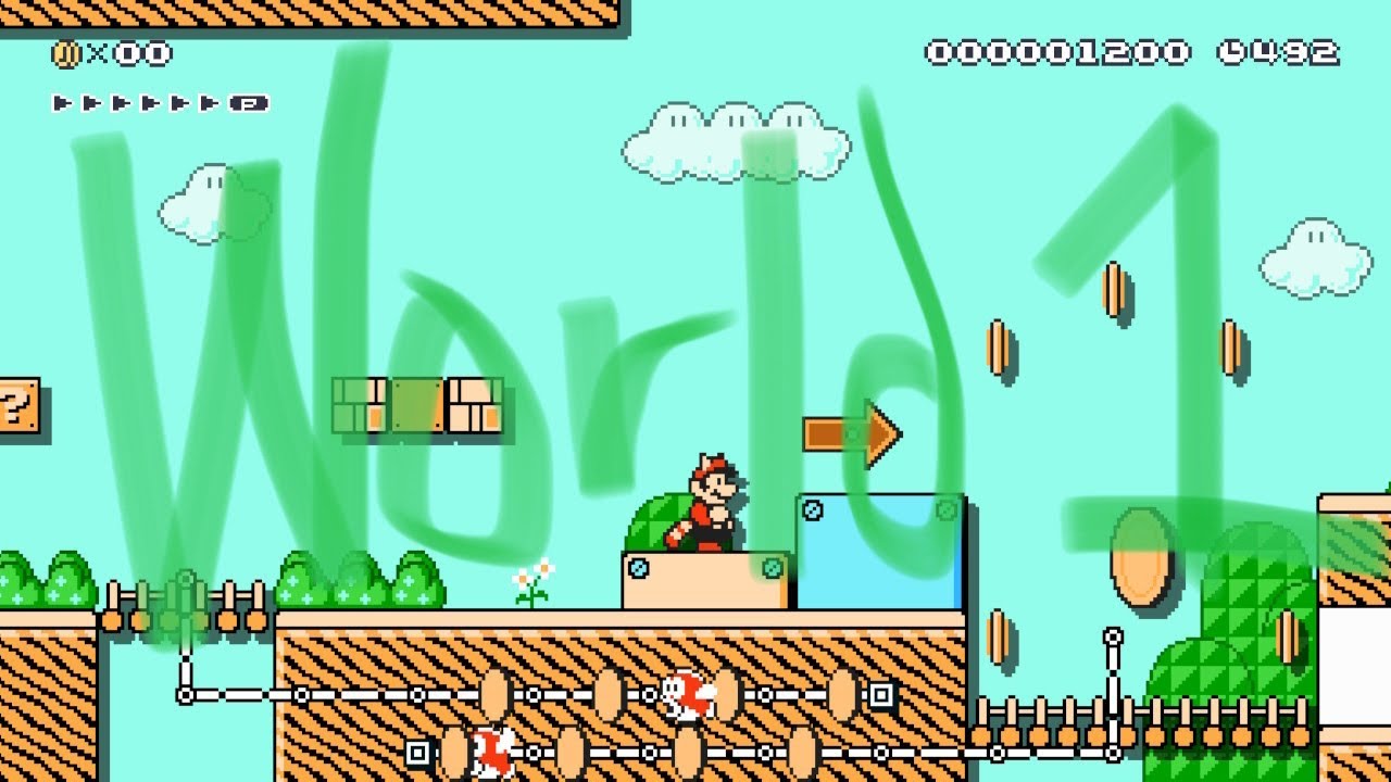 Super Mario 3D Land World 1 Recreated In Super Mario Maker 2's Banner