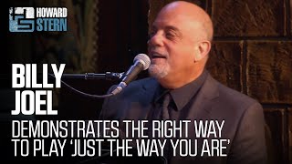 Billy Joel Points Out the Mistake That Others Do When Playing “Just the Way You Are” (2014) by The Howard Stern Show 19,877 views 6 days ago 1 minute, 20 seconds