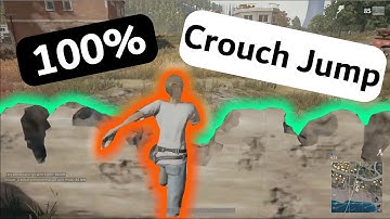 PUBG 100% Crouch Jump: KeyBinding How To