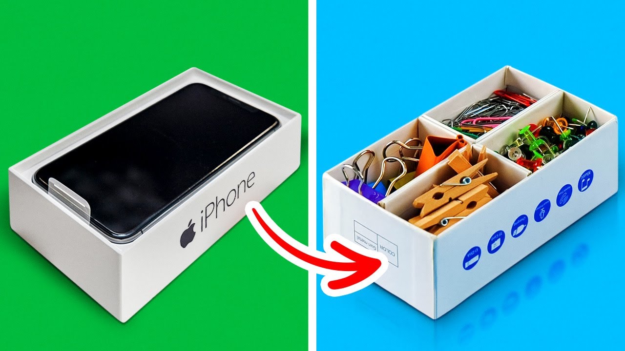 27 CARDBOARD crafts to organize your life