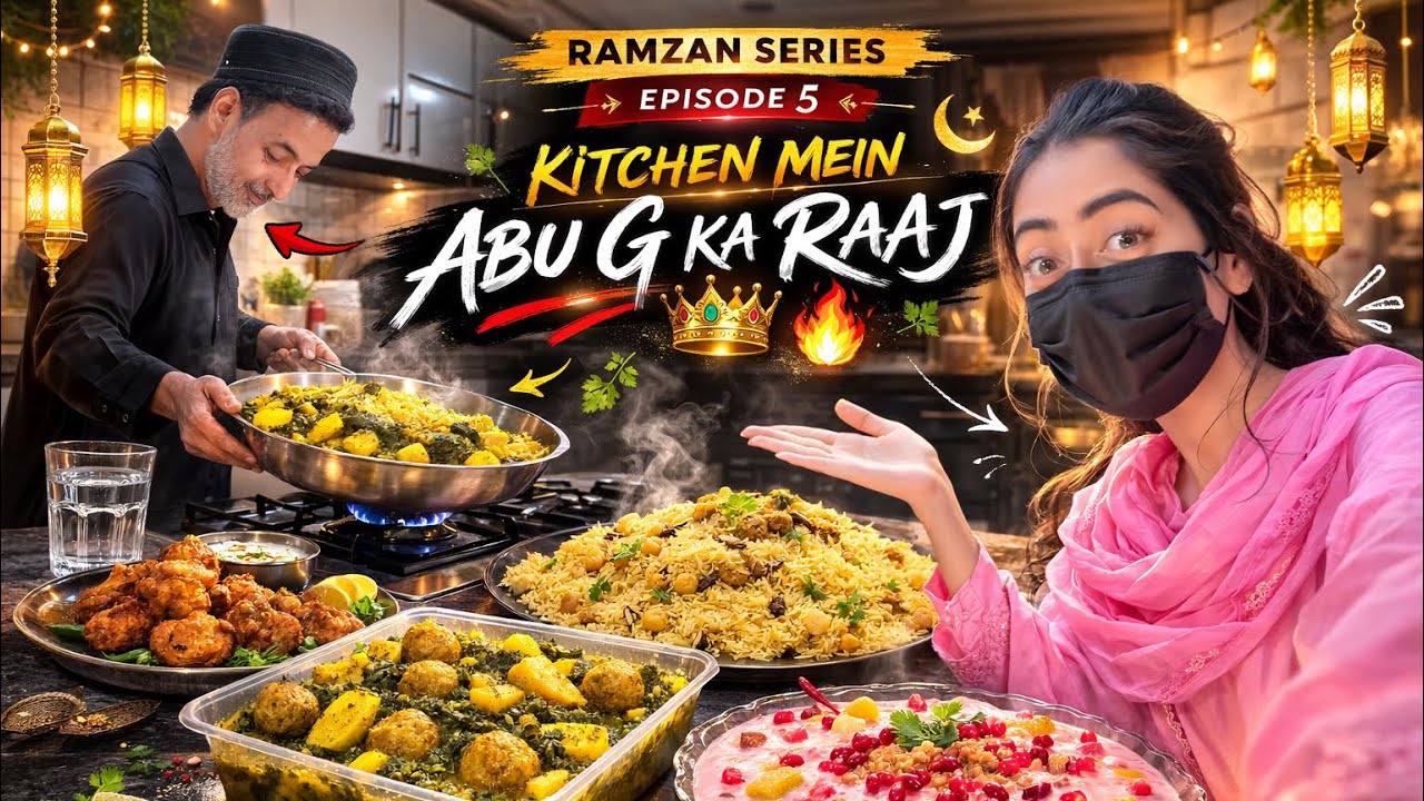 Ramzan Series|Episode 5|Daily vlog|kitchen mei abu ka raj|rotine life