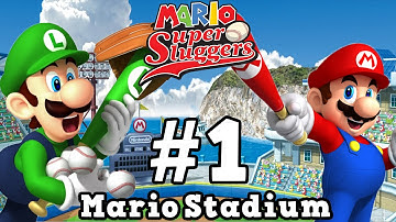 Mario Super Sluggers - Part 1 - Mario Stadium Challenge Mode