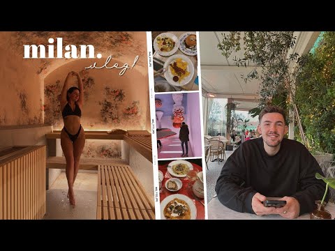 Milan Vlog! Places To Eat, Things To Do x The Qc Terme Spa! | Em x Brad