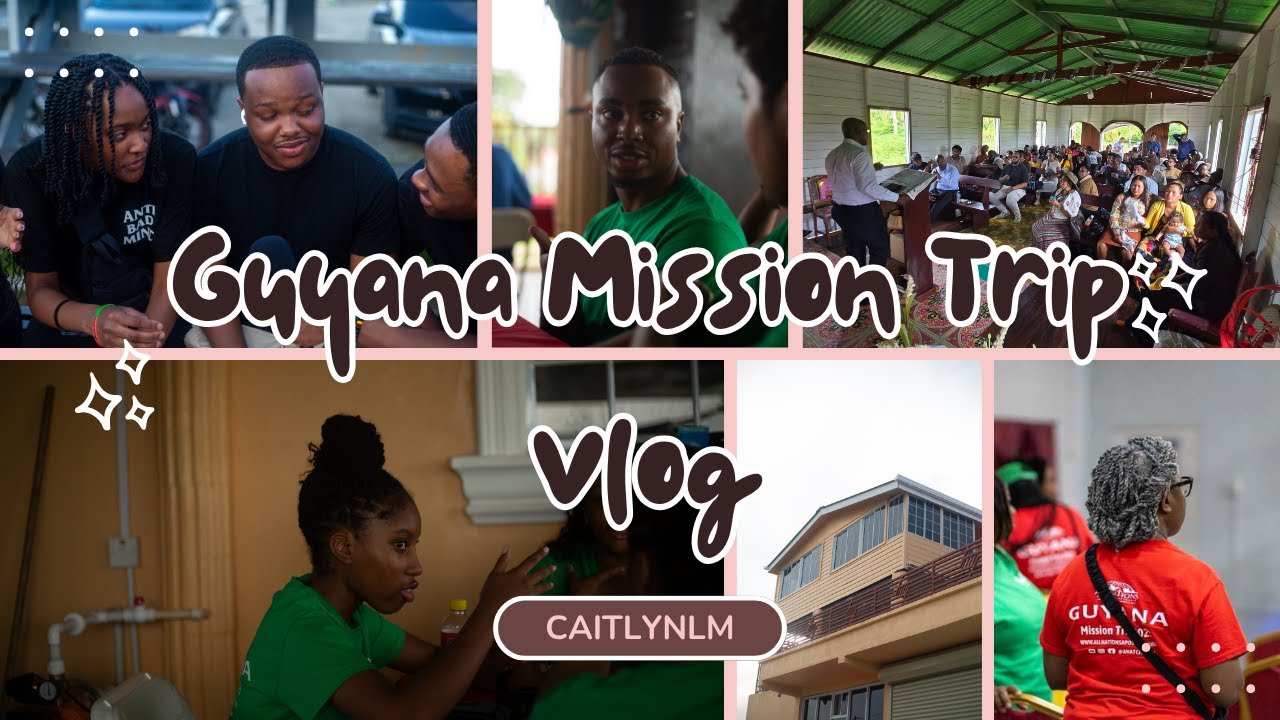 come with me on a mission trip to guyana! | travel vlog ep.2 ✈️🇬🇾
