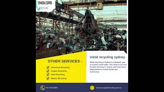 Metal recycling in Sydney