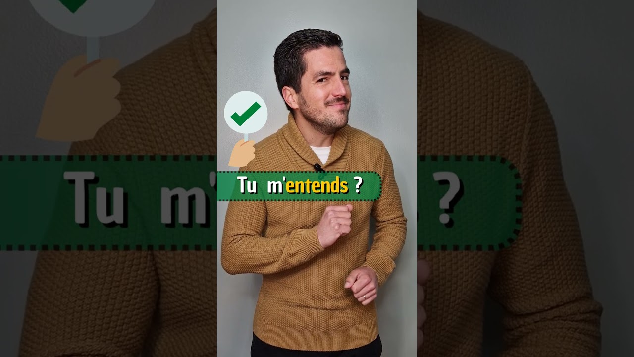 ❌ Ne dis pas : Tu m’écoutes ?
