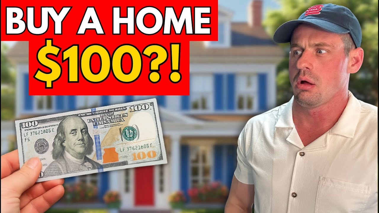 How to Buy a Home for $100 Down (or Less!) in 2025