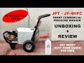 JPT COMMERCIAL SMART PRESSURE WASHER UNBOXING & REVIEW