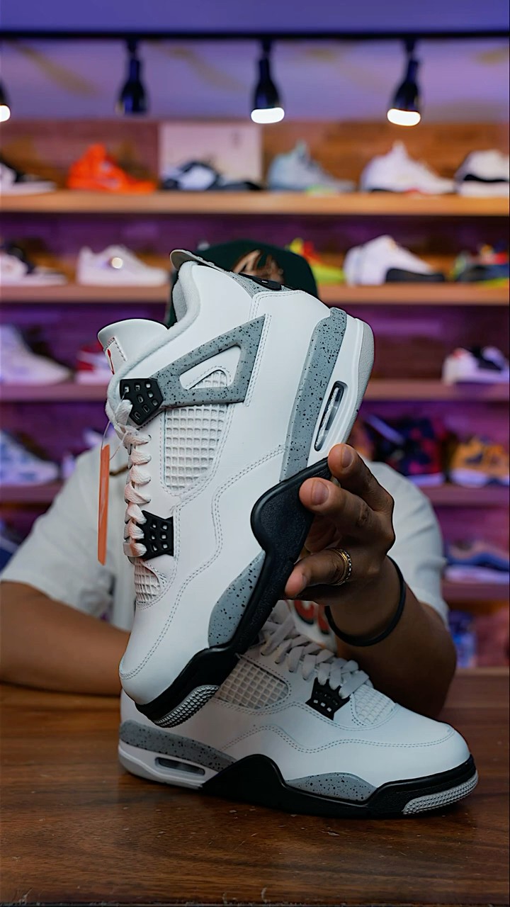 The Air Jordan 4 ' White Cement ' Sneaker Of The Year ? - YouTube