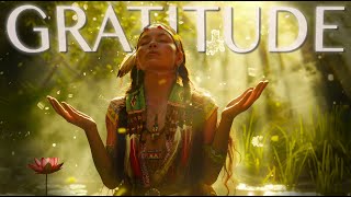 Gratitude | Frog Drum and Native American Flute Peaceful Healing