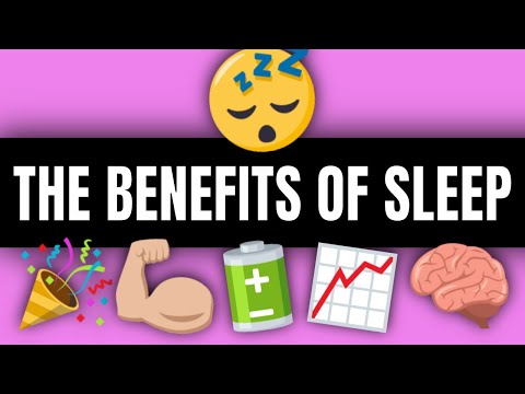 What are the benefits of sleep? PE Buddy Sleep Series part 1/3