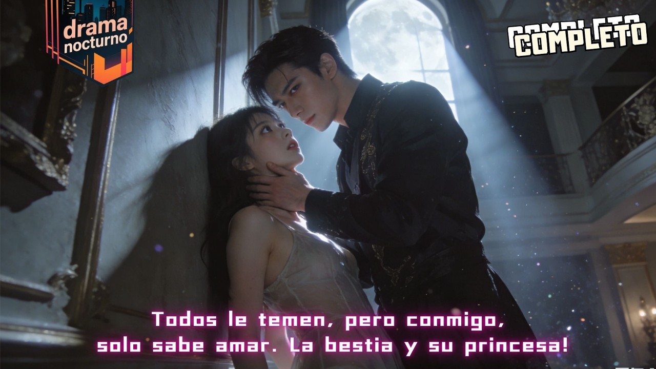 🌙Todos le temen, pero conmigo, solo sabe amar. La bestia y su princesa!#microdrama