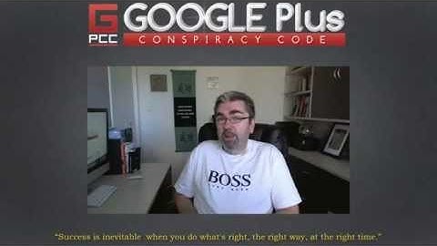 The Google Plus Conspiracy Code IS HERE NOW RELEASED SEE WHAT ITS ABOUT HERE