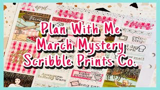 Plan With Me | March Mystery | Scribble Prints Co.