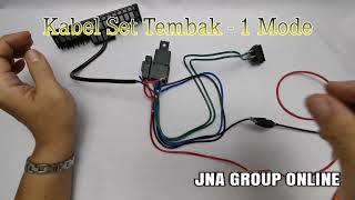 Jna # New Cable Set Relay For Spotlight / Shoot - 1 Mode On