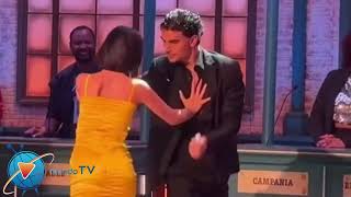 Affari Tuoi, il ballo di Martina e Giovanni in diretta 