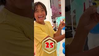 Ryan's 12th Birthday Balloons Pop Challenge!!