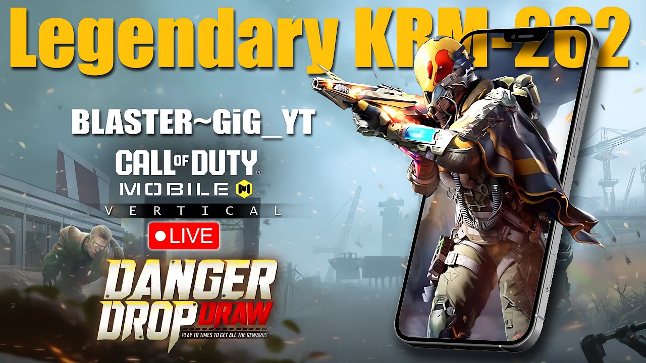 🔴4k CODM LIVE - Unexpected Legendary KRM 262 - Glorious Blaze is Live 2025  Cod Mobile Vertical Live