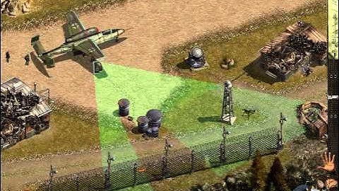 Commandos Beyond the Call of Duty - Enemy pilot goes nuts