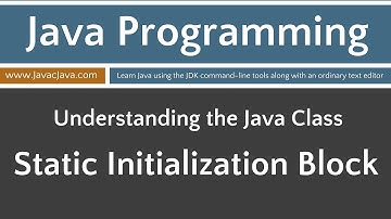 Learn Java Programming - Static Initialization Block Tutorial